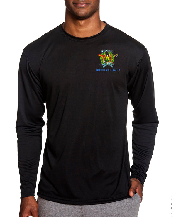 PDN SAMC Color Design Long Sleeve Performance Shirt. This shirt is NOT approved for PT.