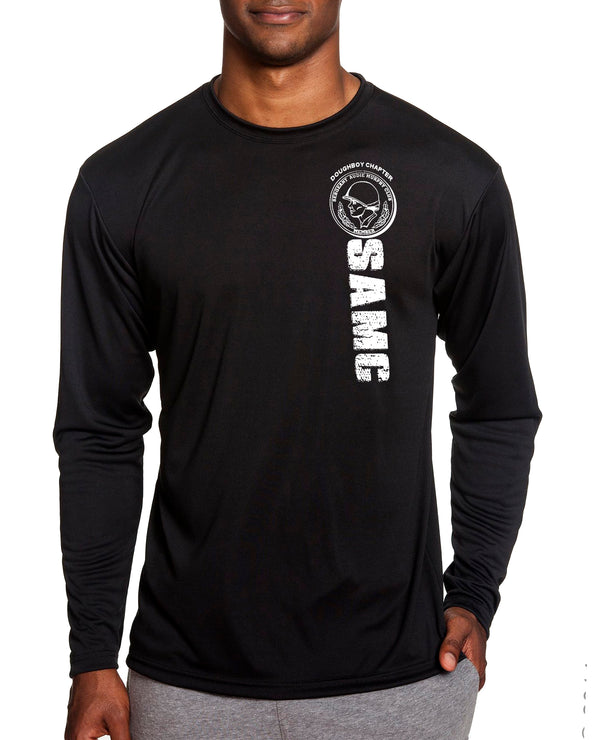 Doughboy SAMC PT Long Sleeve Performance Shirt. This shirt IS approved for PT.