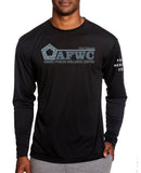 LS Athletic Performance Shirt. (Silky Feel) Plain Back