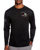 Long Sleeve Performance PT Shirt. This shirt IS approved for PT.