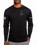 Long Sleeve Performance PT Shirt. This shirt IS approved for PT.