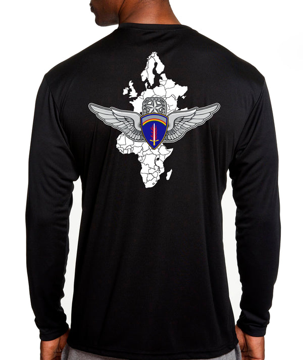 Long Sleeve Performance Unisex Shirt. This shirt IS approved for PT