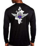 Long Sleeve Performance Unisex Shirt. This shirt IS approved for PT