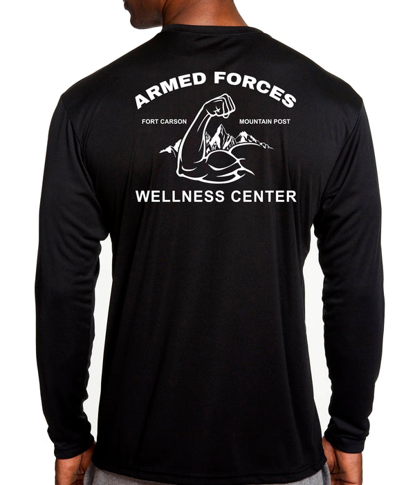 LS Athletic Performance Shirt. (Silky Feel) Art on Back