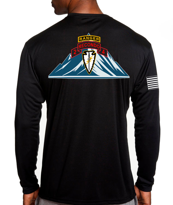 Long Sleeve Performance PT Shirt. This shirt IS approved for PT.