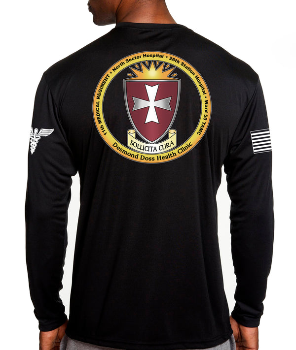 Long Sleeve Performance PT Shirt. This shirt IS approved for PT.