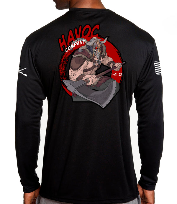 HAVOC Long Sleeve Performance PT Shirt. This shirt IS approved for PT.