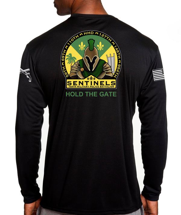 Long Sleeve Performance PT Shirt. This shirt IS approved for PT.