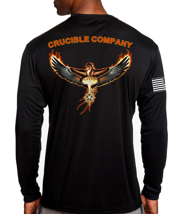 Cadre Long Sleeve Performance PT Shirt. This shirt IS approved for PT.