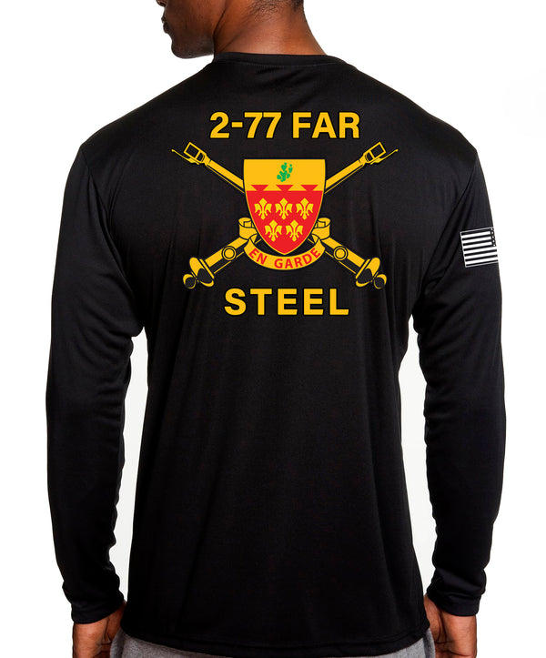 Long Sleeve Performance PT Shirt. This shirt IS approved for PT.