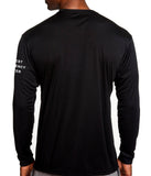 LS Athletic Performance Shirt. (Silky Feel) Plain Back