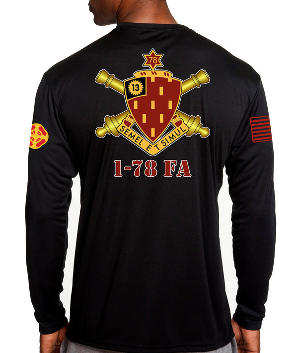 Long Sleeve Performance PT Shirt. This shirt IS approved for PT.