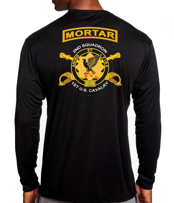 Mortar Long Sleeve Performance PT Shirt. This shirt IS approved for PT.