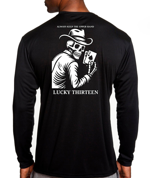 Long Sleeve Performance PT Shirt. This shirt IS approved for PT.