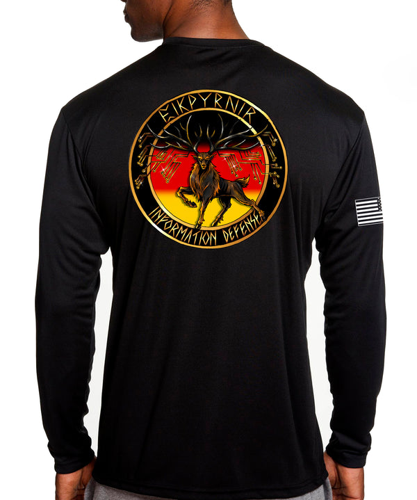 Long Sleeve Performance PT Shirt. This shirt IS approved for PT.