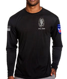 Long Sleeve Performance PT Shirt. This shirt IS approved for PT.