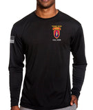 Long Sleeve Performance PT Shirt. This shirt IS approved for PT.