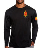 Long Sleeve Performance PT Shirt. This shirt IS approved for PT.