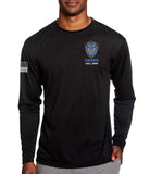 Cadre Long Sleeve Performance PT Shirt. This shirt IS approved for PT.