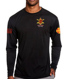 Long Sleeve Performance PT Shirt. This shirt IS approved for PT.