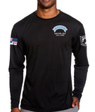 Long Sleeve Performance PT Shirt. This shirt IS approved for PT.