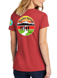 Anniversary Patch Women's Tri-blend Fitted T-Shirt. This shirt comes in multiple colors.
