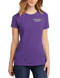 Women's Tri-blend Fitted T-Shirt. This shirt comes in multiple colors.