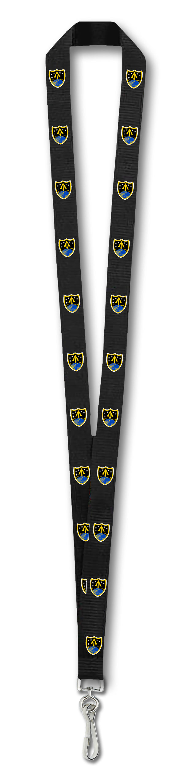 ARMY Black Lanyard for ID Badges - 18 x .4.