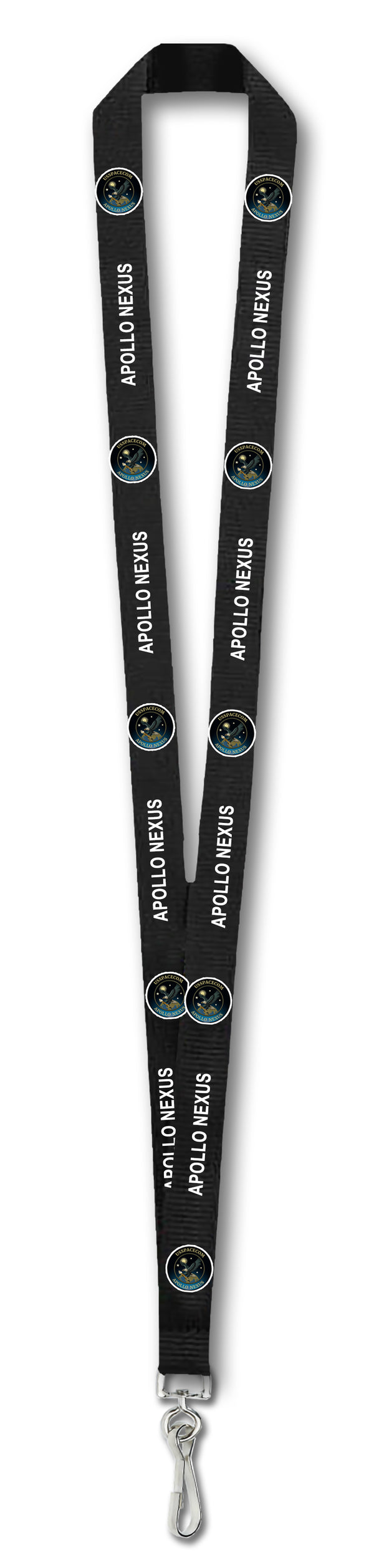 Apollo Black Lanyard for ID Badges - 18 x .4.