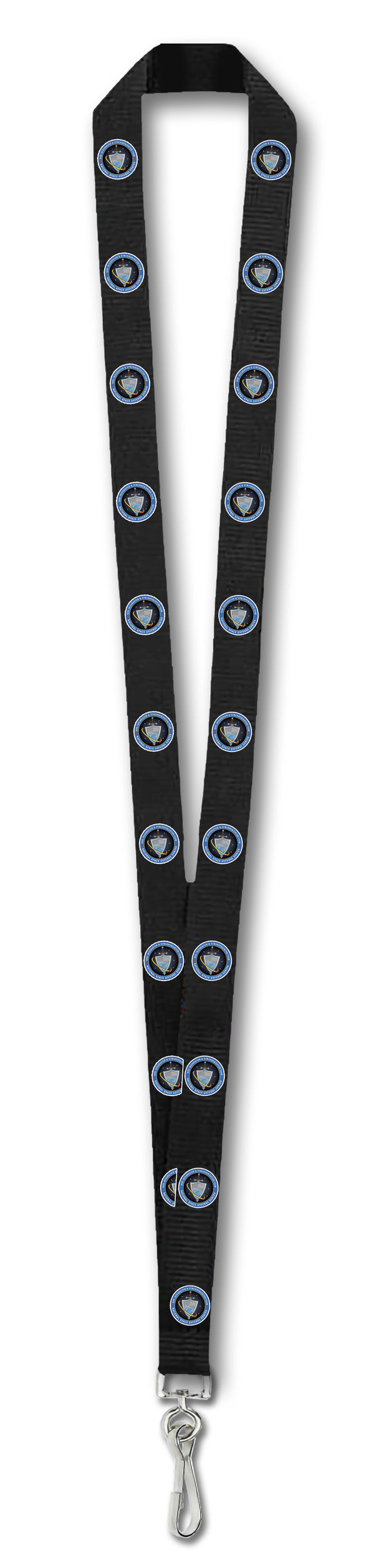 NIST Black Lanyard for ID Badges - 18 x .4.