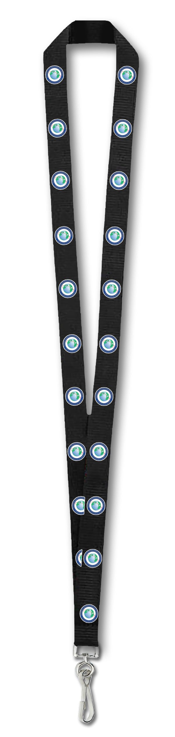 NRO Black Lanyard for ID Badges - 18 x .4.