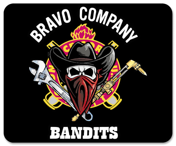 Bandits Rectangle Mouse Pad, 7.75” x 9.25”.