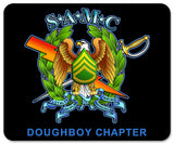 Doughboy SAMC Rectangle Mouse Pad, 7.75” x 9.25”.