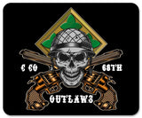 Outlaws Rectangle Mouse Pad, 7.75” x 9.25”.