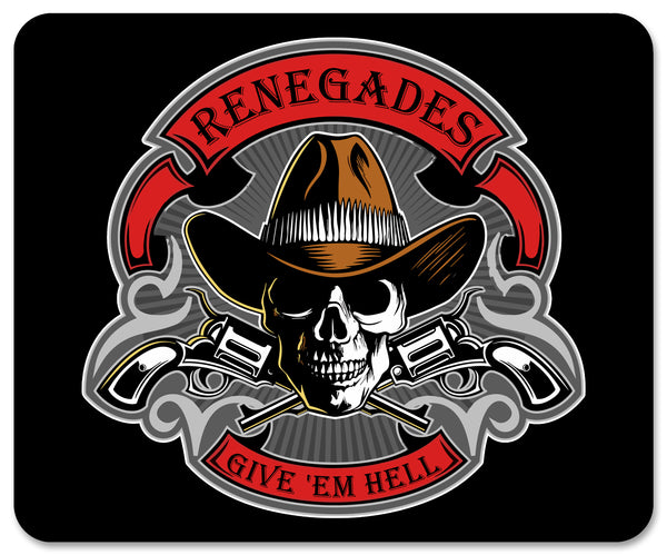 Rectangle Mouse Pad, 7.75” x 9.25”.