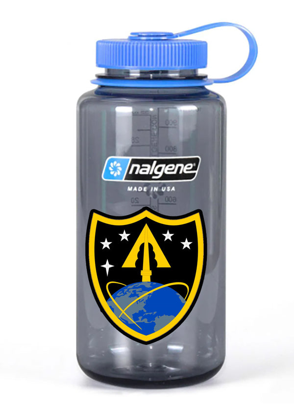 Multiple Designs - Nalgene Grey Wide Mouth Water Bottle.