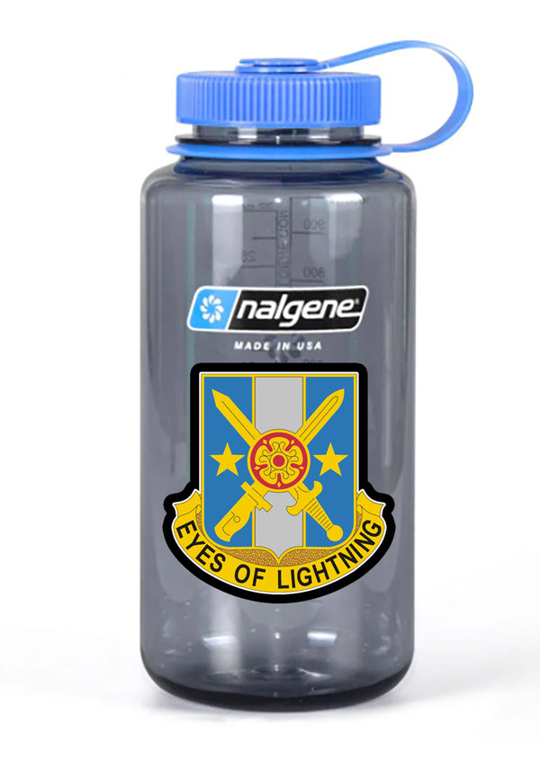 Nalgene Grey Wide Mouth Water Bottle.