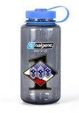 32 oz Nalgene Grey Wide Mouth Water Bottle.