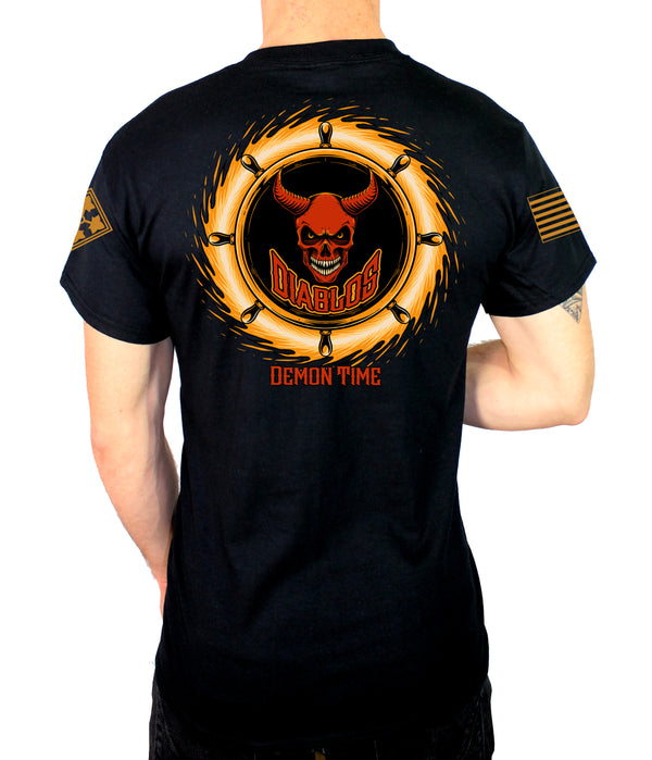 Diablos 50-50 blend Unisex Pt Shirt. This shirt IS Approved for PT