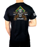 Outlaws 50-50 blend Unisex Pt Shirt. This shirt IS Approved for PT