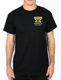 50-50 Blend Black Unisex PT Short Sleeve Shirt. Approved for PT