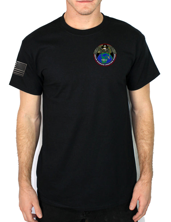 Black Flag 50-50 Blend Black Unisex PT Short Sleeve Shirt. Approved for PT