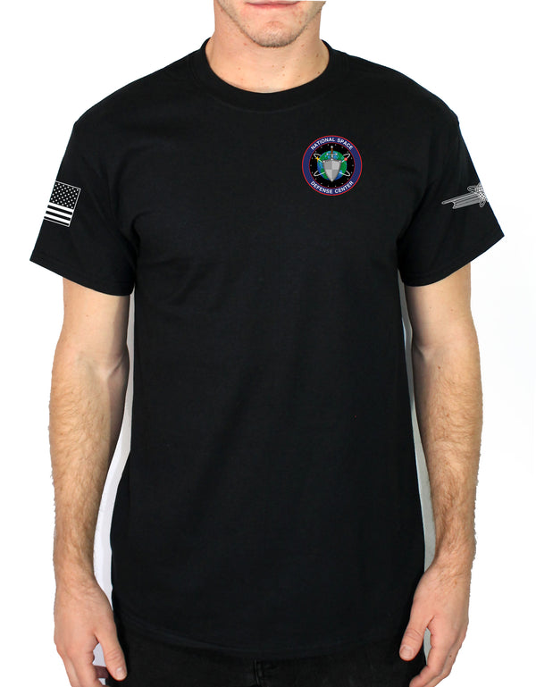 NSDC Black 50-50 Blend Unisex PT Short Sleeve Shirt