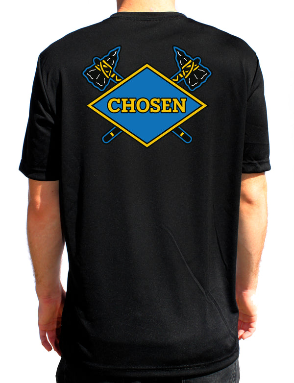 Chosen Lethal Gear Black Athletic T-Shirt. This shirt IS approved for PT