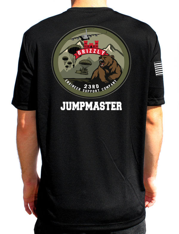 Jumpmaster Athletic Performance T-Shirt. This shirt IS approved for PT