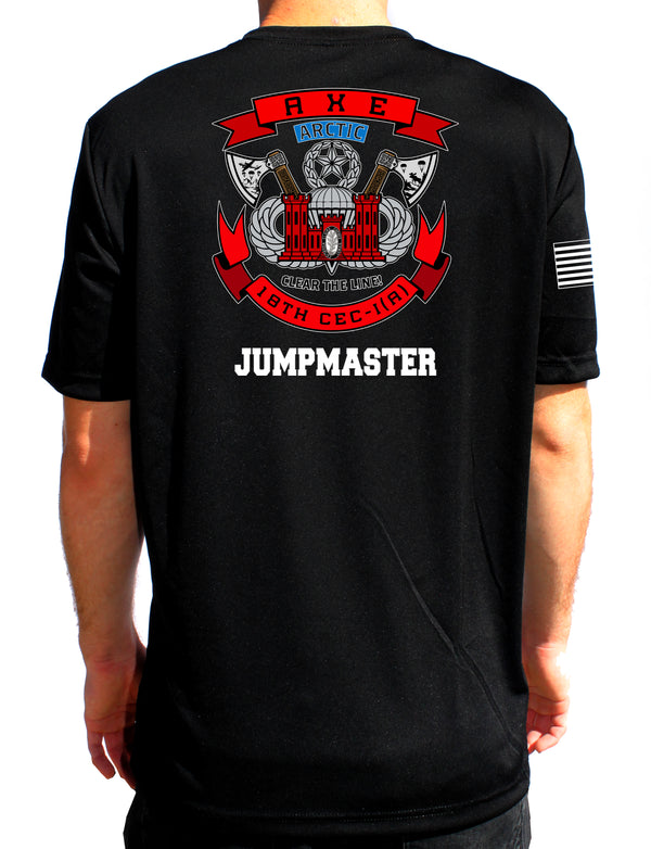 Jumpmaster Athletic Performance T-Shirt. This shirt IS approved for PT