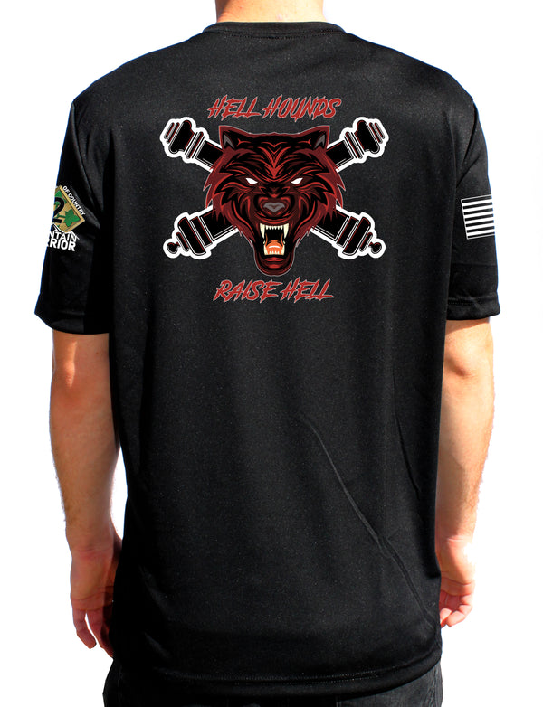 Hell Hounds Athletic Performance T-Shirt. This shirt IS approved for PT