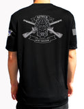 Aztec Co Athletic Black T-Shirt. This shirt IS approved for PT