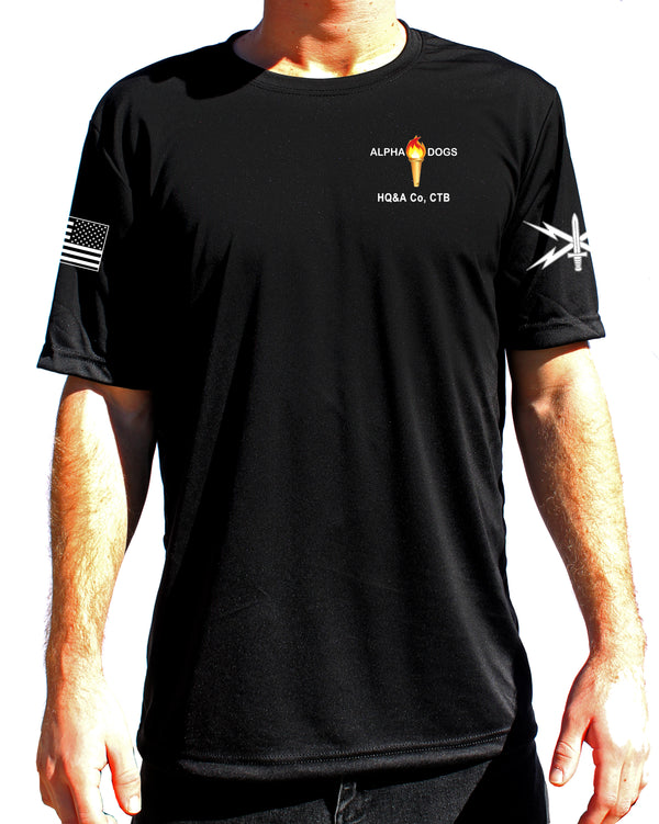 HQ&A Co CTB Athletic Performance T-Shirt. This shirt IS approved for PT