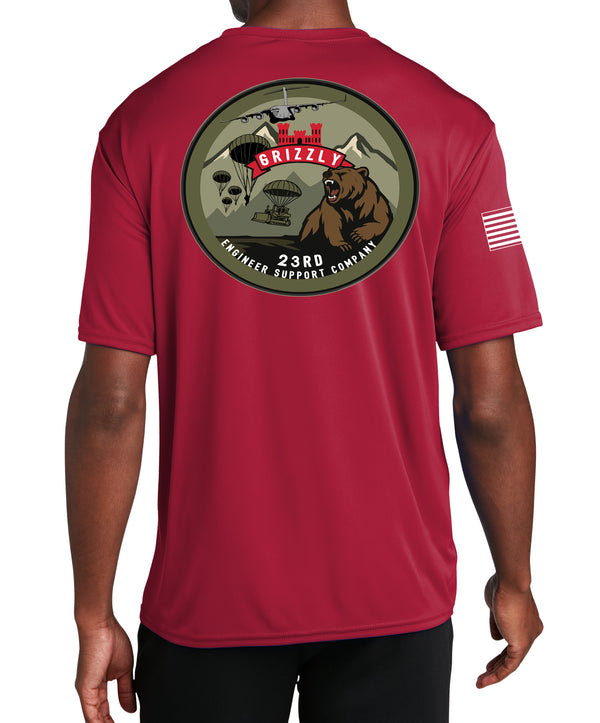 Red Athletic Performance T-Shirt. This shirt IS approved for PT
